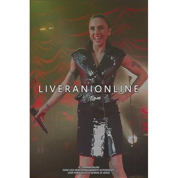 Mel C (born Melanie Jayne Chisholm) aka Sporty Spice of the Spice Girls performs a special gig \'Sporty\'s Forty\', for her 40th Birthday at Shepherd\'s Bush Empire, London, England, UK on 11th January 2014. AG ALDO LIVERANI SAS ONLY ITALY