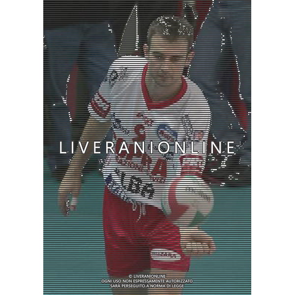 COPRA VOLLEY PIACENZA-SISLEY TRVISO 07/11/2004 NELLA FOTO GBRIC NIKOLA AGENZIA ALDO LIVERANI