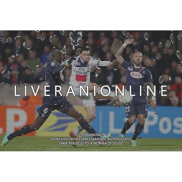 Javier Pastore / Ludovic Sane - 14.01.2014 - Bordeaux / Paris Saint Germain - 1/4Finale Coupe de la Ligue Photo : Manuel Blondeau / Icon Sport AG ALDO LIVERANI SAS ONLY ITALY