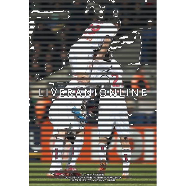 Joie Blaise Matuidi - 14.01.2014 - Bordeaux / Paris Saint Germain - 1/4Finale Coupe de la Ligue Photo : Manuel Blondeau / Icon Sport AG ALDO LIVERANI SAS ONLY ITALY