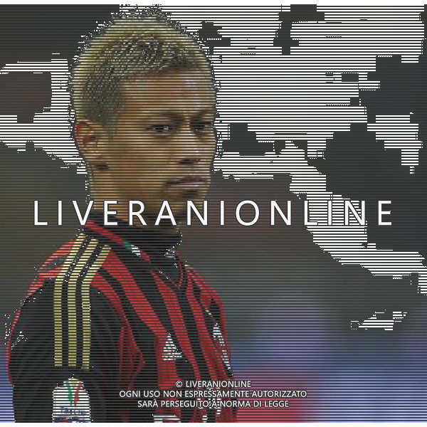 Coppa Italia TIM Cup 2013/2014 Ottavi di Finale Milano - 15.01.2014 Milan-Spezia Nella Foto:Keisuke Honda /Ph.Vitez-Ag. Aldo Liverani