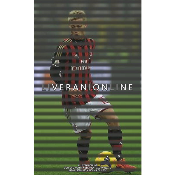 Coppa Italia TIM Cup 2013/2014 Ottavi di Finale Milano - 15.01.2014 Milan-Spezia Nella Foto:Keisuke Honda /Ph.Vitez-Ag. Aldo Liverani