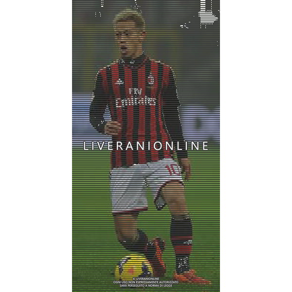 Coppa Italia TIM Cup 2013/2014 Ottavi di Finale Milano - 15.01.2014 Milan-Spezia Nella Foto:Keisuke Honda /Ph.Vitez-Ag. Aldo Liverani