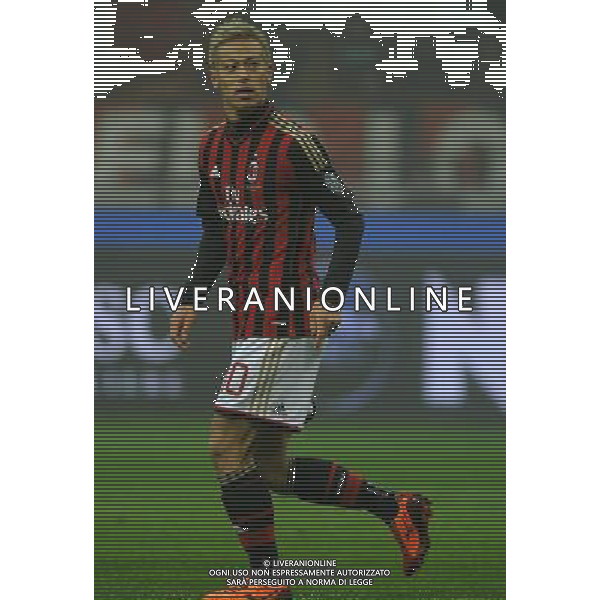 Coppa Italia TIM Cup 2013/2014 Ottavi di Finale Milano - 15.01.2014 Milan-Spezia Nella Foto:Keisuke Honda /Ph.Vitez-Ag. Aldo Liverani