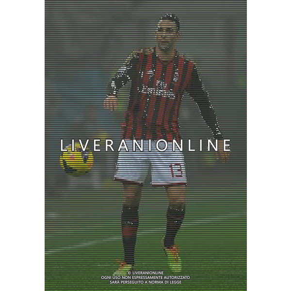 Coppa Italia TIM Cup 2013/2014 Ottavi di Finale Milano - 15.01.2014 Milan-Spezia Nella Foto:Adil Rami /Ph.Vitez-Ag. Aldo Liverani