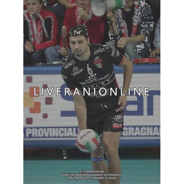 COPRA VOLLEY PIACENZA-SISLEY TRVISO 07/11/2004 NELLA FOTO PAPI SAMUELE AGENZIA ALDO LIVERANI