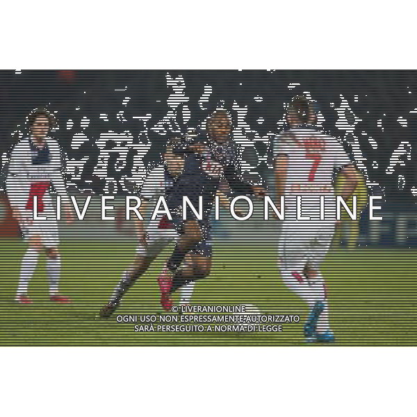 Diego Rolan / Lucas Digne - 14.01.2014 - Bordeaux / Paris Saint Germain - 1/4Finale Coupe de la Ligue Photo : Manuel Blondeau / Icon Sport AG ALDO LIVERANI SAS ONLY ITALY