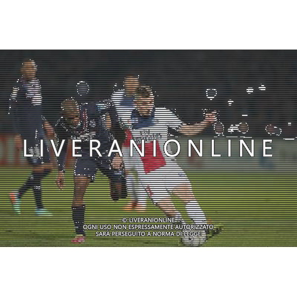 Lucas Digne - 14.01.2014 - Bordeaux / Paris Saint Germain - 1/4Finale Coupe de la Ligue Photo : Manuel Blondeau / Icon Sport AG ALDO LIVERANI SAS ONLY ITALY