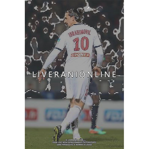 Zlatan Ibrahimovic - 14.01.2014 - Bordeaux / Paris Saint Germain - 1/4Finale Coupe de la Ligue Photo : Manuel Blondeau / Icon Sport AG ALDO LIVERANI SAS ONLY ITALY