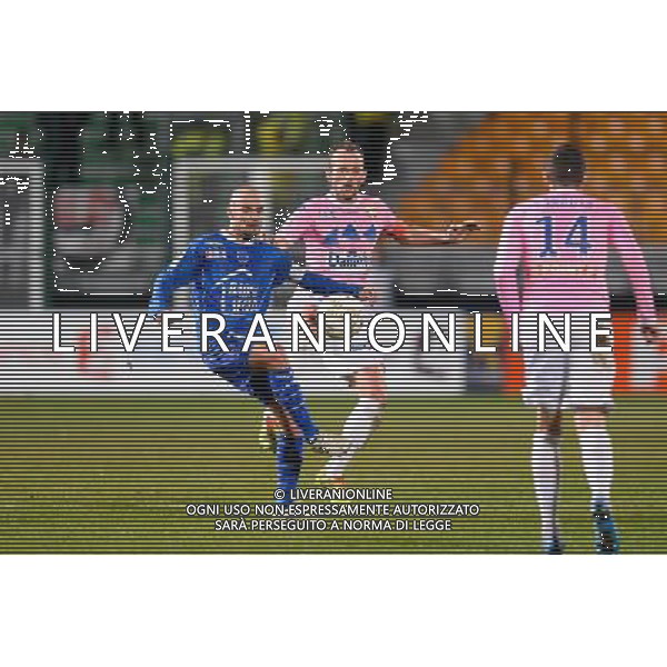 Benjamin NIVET / Olivier SORLIN - 15.01.2014 - Troyes / Evian Thonon - 1/4Finale Coupe de la ligue Photo : Fred Porcu / Icon Sport AG ALDO LIVERANI SAS ONLY ITALY