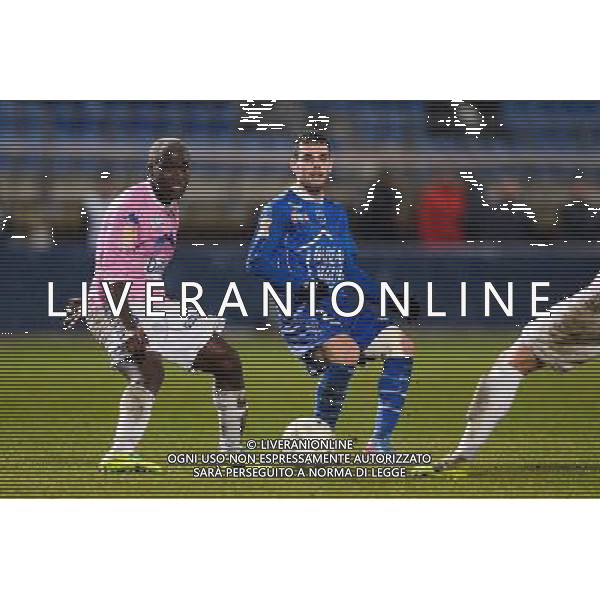 Djakaridja KONE / Yoann COURT - 15.01.2014 - Troyes / Evian Thonon - 1/4Finale Coupe de la ligue Photo : Fred Porcu / Icon Sport AG ALDO LIVERANI SAS ONLY ITALY