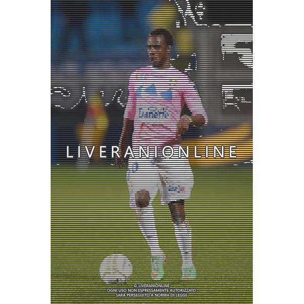 Modou SOUGOU - 15.01.2014 - Troyes / Evian Thonon - 1/4Finale Coupe de la ligue Photo : Fred Porcu / Icon Sport AG ALDO LIVERANI SAS ONLY ITALY