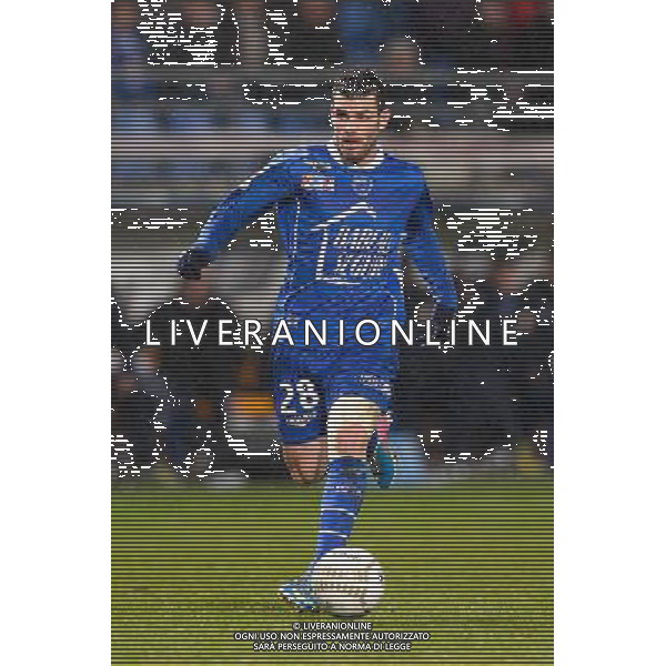 Yoann COURT - 15.01.2014 - Troyes / Evian Thonon - 1/4Finale Coupe de la ligue Photo : Fred Porcu / Icon Sport AG ALDO LIVERANI SAS ONLY ITALY