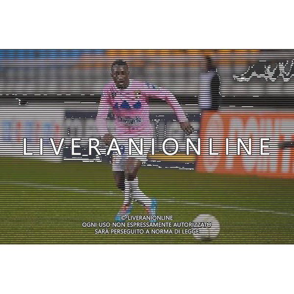 Youssouf SABALY - 15.01.2014 - Troyes / Evian Thonon - 1/4Finale Coupe de la ligue Photo : Fred Porcu / Icon Sport AG ALDO LIVERANI SAS ONLY ITALY