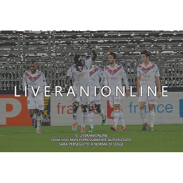 Joie Bafetimbi GOMIS - 15.01.2014 - Lyon / Marseille - 1/4Finale Coupe de la Ligue Photo : Jean Paul Thomas / Icon Sport AG ALDO LIVERANI SAS ONLY ITALY