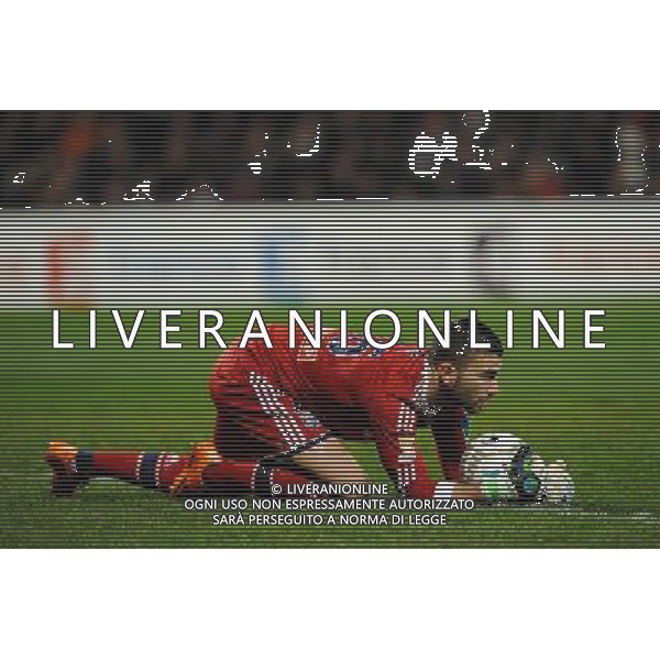 Anthony LOPES - 15.01.2014 - Lyon / Marseille - 1/4Finale Coupe de la Ligue Photo : Jean Paul Thomas / Icon Sport AG ALDO LIVERANI SAS ONLY ITALY