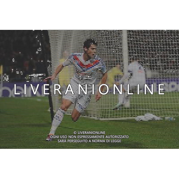 Joie Yoann GOURCUFF - 15.01.2014 - Lyon / Marseille - 1/4Finale Coupe de la Ligue Photo : Jean Paul Thomas / Icon Sport AG ALDO LIVERANI SAS ONLY ITALY