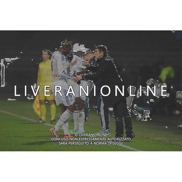 Gueida FOFANA / Yoann GOURCUFF - 15.01.2014 - Lyon / Marseille - 1/4Finale Coupe de la Ligue Photo : Jean Paul Thomas / Icon Sport AG ALDO LIVERANI SAS ONLY ITALY