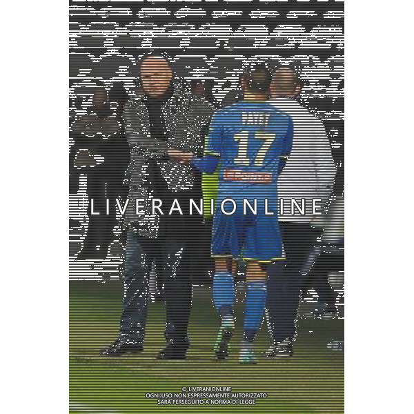 Jose ANIGO / Dimitri PAYET - 15.01.2014 - Lyon / Marseille - 1/4Finale Coupe de la Ligue Photo : Jean Paul Thomas / Icon Sport AG ALDO LIVERANI SAS ONLY ITALY