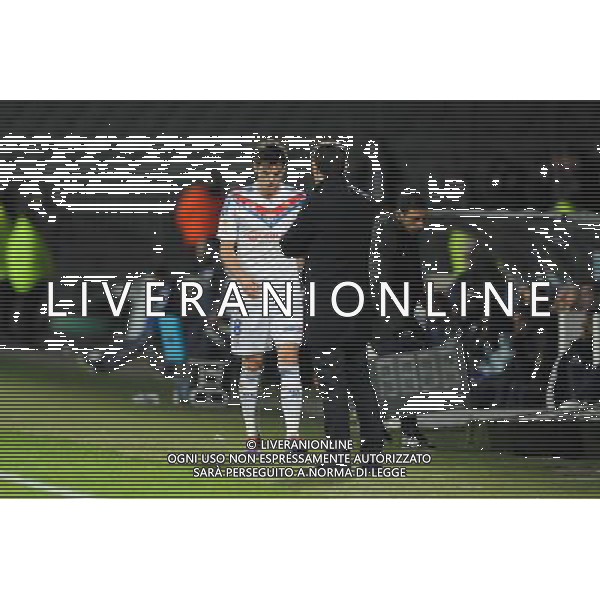 Remi GARDE / Yoann GOURCUFF - 15.01.2014 - Lyon / Marseille - 1/4Finale Coupe de la Ligue Photo : Jean Paul Thomas / Icon Sport AG ALDO LIVERANI SAS ONLY ITALY