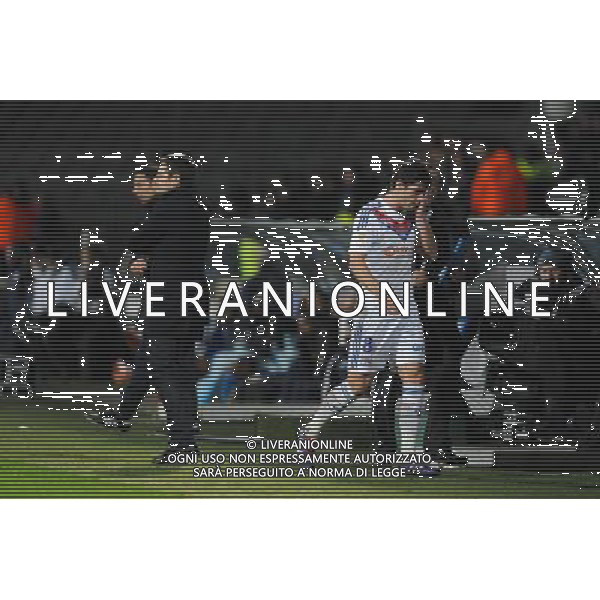 Remi GARDE / Yoann GOURCUFF - 15.01.2014 - Lyon / Marseille - 1/4Finale Coupe de la Ligue Photo : Jean Paul Thomas / Icon Sport AG ALDO LIVERANI SAS ONLY ITALY