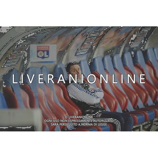 Robert DUVERNE - 15.01.2014 - Lyon / Marseille - 1/4Finale Coupe de la Ligue Photo : Jean Paul Thomas / Icon Sport AG ALDO LIVERANI SAS ONLY ITALY