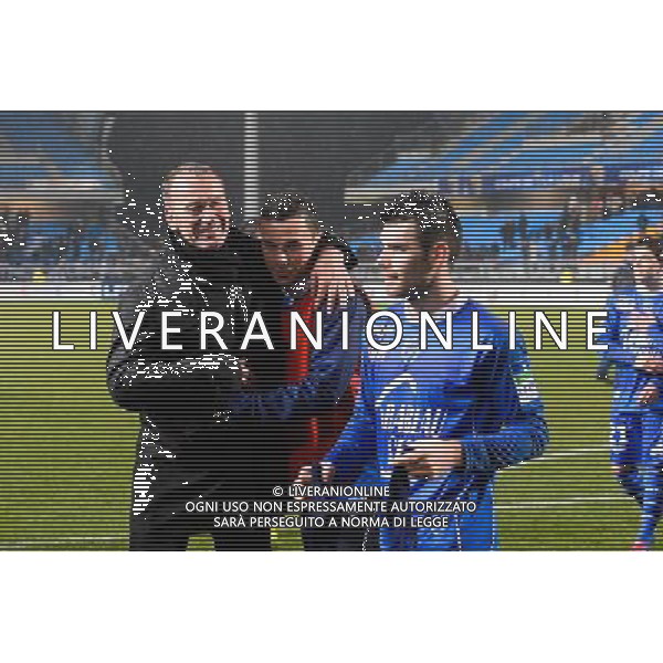 Jean Marc FURLAN - 15.01.2014 - Troyes / Evian Thonon - 1/4Finale Coupe de la ligue Photo : Fred Porcu / Icon Sport AG ALDO LIVERANI SAS ONLY ITALY