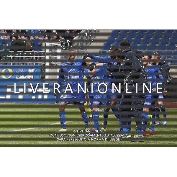 Jimmy CABOT - 15.01.2014 - Troyes / Evian Thonon - 1/4Finale Coupe de la ligue Photo : Fred Porcu / Icon Sport AG ALDO LIVERANI SAS ONLY ITALY