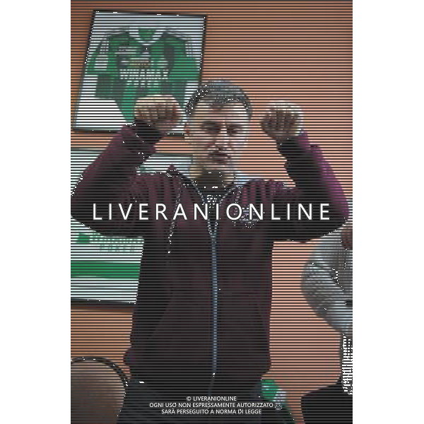 Christophe GALTIER - 16.01.2014 - Voeux du President - Saint Etienne Photo : ThomasPictures / Icon Sport AG ALDO LIVERANI SAS ONLY ITALY