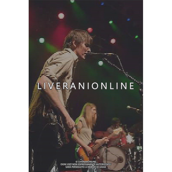 Stephen Malkmus and The Jicks perform live at The Forum, London on Thursday 16 January 2014. Picture shows Stephen Malkmus, Joanna Bolme and Jake Morris. AG ALDO LIVERANI SAS ONLY ITALY