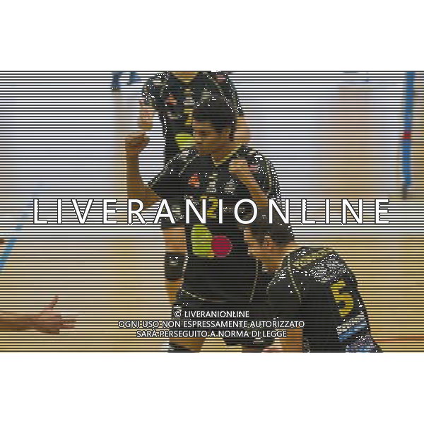 Rodney AH KONG - 17.01.2014 - Rennes / Narbonne - 15eme journee de Ligue A Photo : Clement Le Calve / Icon Sport /AGENZIA ALDO LIVERANI SAS - ITALY ONLY - EDITORIAL USE ONLY - VOLLEY