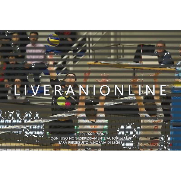 Francesco DE MARCHI - 17.01.2014 - Rennes / Narbonne - 15eme journee de Ligue A Photo : Clement Le Calve / Icon Sport /AGENZIA ALDO LIVERANI SAS - ITALY ONLY - EDITORIAL USE ONLY - VOLLEY