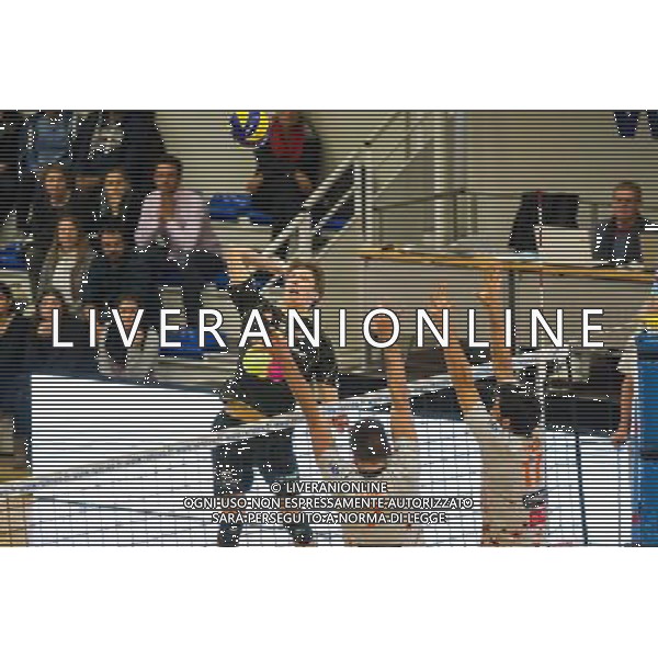Arydas MISEIKIS - 17.01.2014 - Rennes / Narbonne - 15eme journee de Ligue A Photo : Clement Le Calve / Icon Sport /AGENZIA ALDO LIVERANI SAS - ITALY ONLY - EDITORIAL USE ONLY - VOLLEY