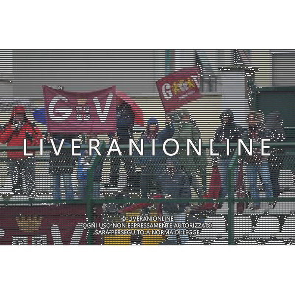 Vercelli 19-01-2014 Stadio Silvio Piola Campionato Lega PRO Prima Divisione girone A - 18å¡ giornata Pro Vercelli - Reggiana nella foto tifosi Reggiana foto Roberto Garavaglia - ag. Aldo Liverani sas