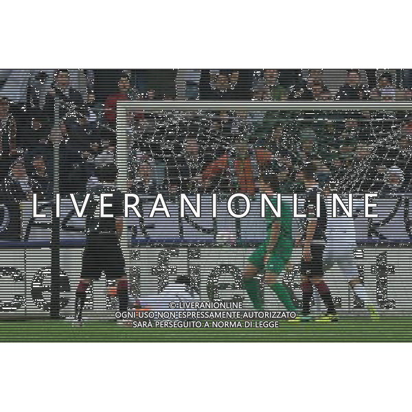Vercelli 19-01-2014 Stadio Silvio Piola Campionato Lega PRO Prima Divisione girone A - 18å¡ giornata Pro Vercelli - Reggiana nella foto Ardizzone segna 1 a 0 Pro Vercelli foto Roberto Garavaglia - ag. Aldo Liverani sas