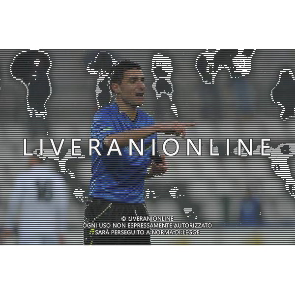 Vercelli 19-01-2014 Stadio Silvio Piola Campionato Lega PRO Prima Divisione girone A - 18å¡ giornata Pro Vercelli - Reggiana nella foto l\'arbitro Caso foto Roberto Garavaglia - ag. Aldo Liverani sas