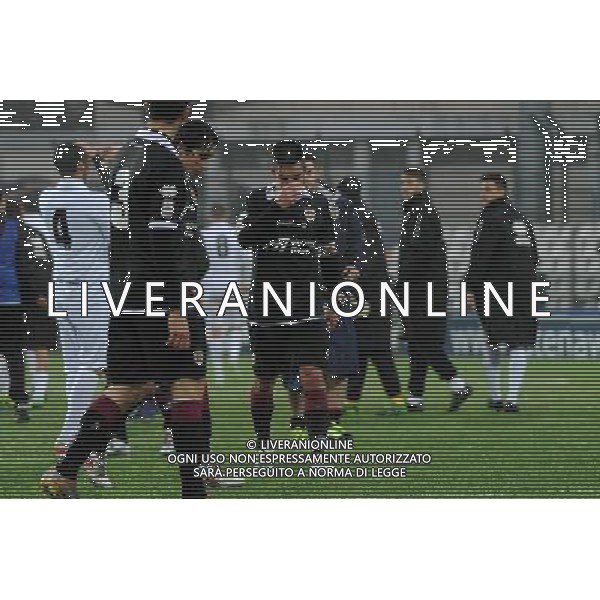 Vercelli 19-01-2014 Stadio Silvio Piola Campionato Lega PRO Prima Divisione girone A - 18å¡ giornata Pro Vercelli - Reggiana nella foto delusione Reggiana foto Roberto Garavaglia - ag. Aldo Liverani sas