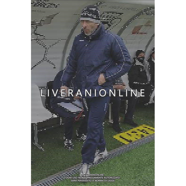 Vercelli 19-01-2014 Stadio Silvio Piola Campionato Lega PRO Prima Divisione girone A - 18Â° giornata Pro Vercelli - Reggiana nella foto Cristiano Scazzola allenatore della Pro Vercelli foto Roberto Garavaglia - ag. Aldo Liverani sas