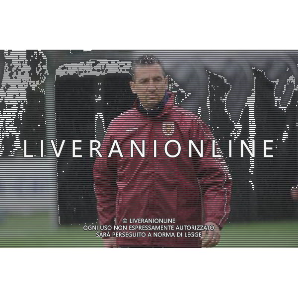 Vercelli 19-01-2014 Stadio Silvio Piola Campionato Lega PRO Prima Divisione girone A - 18Â° giornata Pro Vercelli - Reggiana nella foto Pier Francesco Battistini allenatore della Reggiana foto Roberto Garavaglia - ag. Aldo Liverani sas