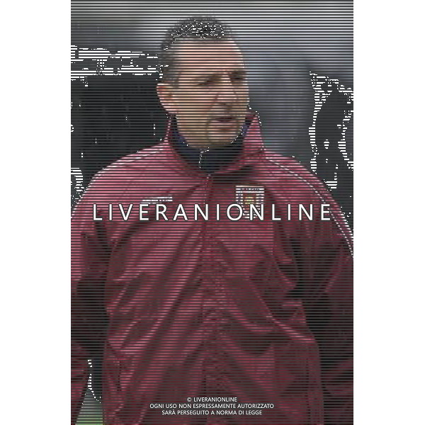 Vercelli 19-01-2014 Stadio Silvio Piola Campionato Lega PRO Prima Divisione girone A - 18Â° giornata Pro Vercelli - Reggiana nella foto Pier Francesco Battistini allenatore della Reggiana foto Roberto Garavaglia - ag. Aldo Liverani sas