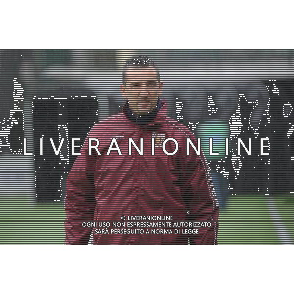 Vercelli 19-01-2014 Stadio Silvio Piola Campionato Lega PRO Prima Divisione girone A - 18Â° giornata Pro Vercelli - Reggiana nella foto Pier Francesco Battistini allenatore della Reggiana foto Roberto Garavaglia - ag. Aldo Liverani sas