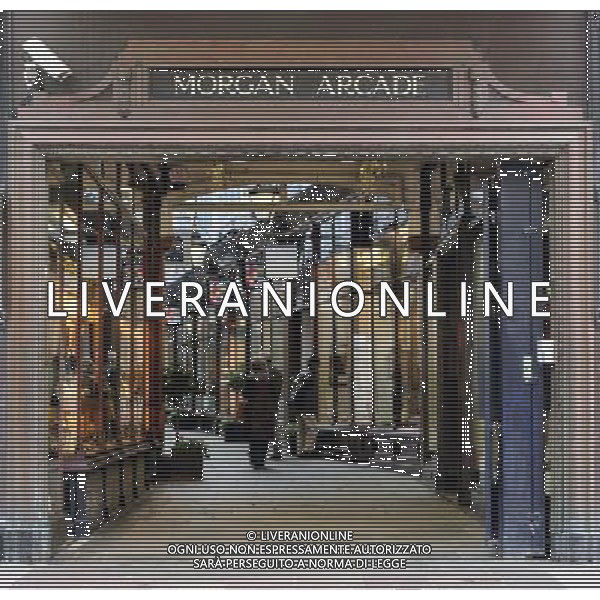 The morgan arcade Cardiff City ©Photoshot/Ag. Aldo Liverani s.a.s.-Only Italy-Editorial Use Only