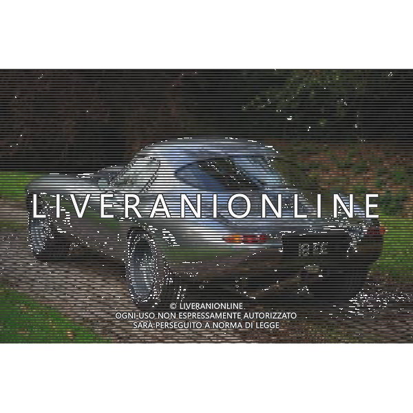The sleek lines of the low drag coupe are seen clearly in the polished silver metal paint pf this car Eagle lo drag gt ©Photoshot/Ag. Aldo Liverani s.a.s.-Only Italy-Editorial Use Only