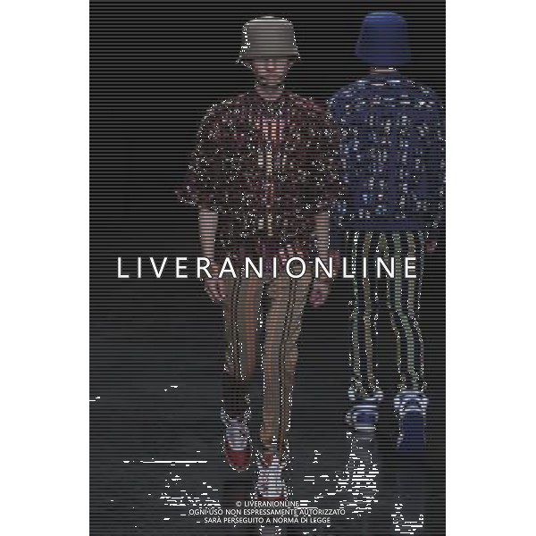 Walter van Beirondonck Autumn Winter 2014 Paris Fashion Week Ready to Wear Menswear Â©Photoshot/Ag. Aldo Liverani s.a.s.-Only Italy-Editorial Use Only