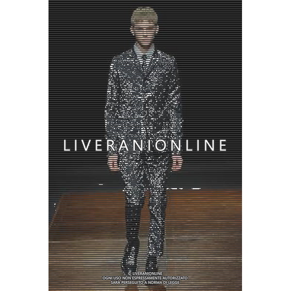 Dior Homme Autumn Winter 2014 Paris Fashion Week Ready to Wear Menswear Â©Photoshot/Ag. Aldo Liverani s.a.s.-Only Italy-Editorial Use Only