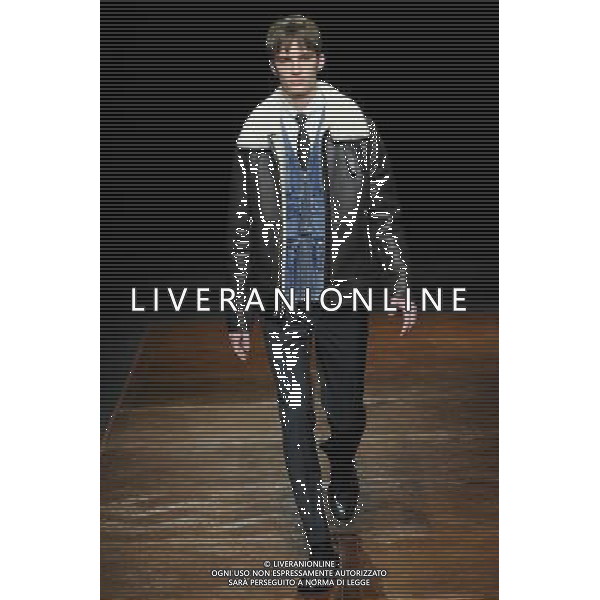 Dior Homme Autumn Winter 2014 Paris Fashion Week Ready to Wear Menswear Â©Photoshot/Ag. Aldo Liverani s.a.s.-Only Italy-Editorial Use Only