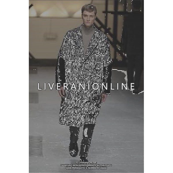 Damir Doma Autumn Winter 2014 Paris Fashion Week Ready to Wear Menswear Â©Photoshot/Ag. Aldo Liverani s.a.s.-Only Italy-Editorial Use Only