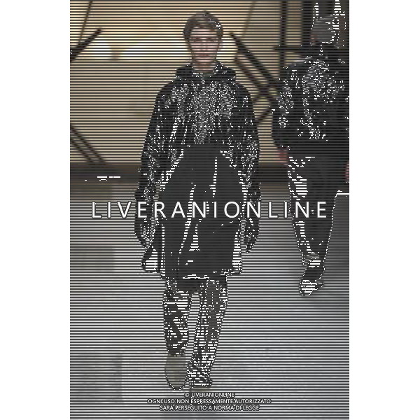 Damir Doma Autumn Winter 2014 Paris Fashion Week Ready to Wear Menswear Â©Photoshot/Ag. Aldo Liverani s.a.s.-Only Italy-Editorial Use Only