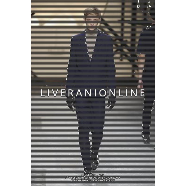 Damir Doma Autumn Winter 2014 Paris Fashion Week Ready to Wear Menswear Â©Photoshot/Ag. Aldo Liverani s.a.s.-Only Italy-Editorial Use Only