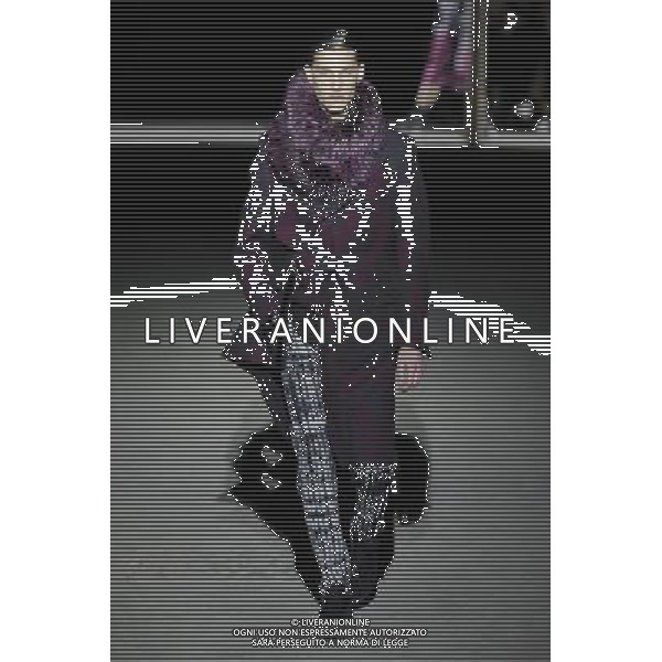 Dries van Noten Autumn Winter 2014 Paris Fashion Week Ready to Wear Menswear Â©Photoshot/Ag. Aldo Liverani s.a.s.-Only Italy-Editorial Use Only